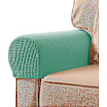 Miniatyrbild 1 av 5: Stretch Armrest Covers Spandex Arm Covers För Stolar Soffa Fåtölj Överdrag För Recliner Soffa Med Twist Pins 2st Dark cyan