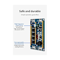 Miniatyrbillede 4 af 5: Z99 Punktsvejser 99 Gears Digital Display 1500a 0,1-0,2 mm Punktsvejsning Mos 18650 Lithium Batteri Welding Blue