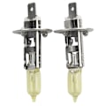 Miniatyrbilde 5 av 5: Høykvalitets frontlykter Halogenlys Dagslys Gylden H1 Halogen Sølv Gul 12V-24V DC 2 stk Kjørelys
