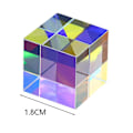Miniatyrbillede 3 af 3: Optisk Glas Dispersion Prisme Uddannelsesmodel Uddannelsesglas Fysiske gaver 03