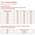 Miniatyrbilde 4 av 5: Digital Stepper Driver, Dm556 Motor Driver er egnet for Nema 23, Nema 24 og Nema34 Stepper Moto black