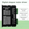 Miniatyrbilde 2 av 5: Digital Stepper Driver, Dm556 Motor Driver er egnet for Nema 23, Nema 24 og Nema34 Stepper Moto black