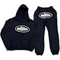 Miniatyrbilde 2 av 5: Corteiz Herre Y2k Joggedress, 2-delt Lett Høst Treningsdress_x67 Black XL