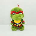 Pikkukuva 5 / 5: 25 cm Teinage Mutant Ninja Turtles Tmnt Leo Raph Pehmeä täytetty pehmolelu Red