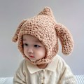 Pikkukuva 2 / 7: Pikkulapset Poika Tyttö Talvi-Hatut - Lämmin Vauva Lapset Plussi Hattu Korvanläpät Huppu Pipo Kallo Hattu Eläin Hiihto Hattu Camel One Size