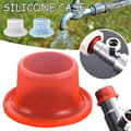 Miniatyrbild 2 av 5: Läckagesäker silikonplugg för kran Enkel installation Rörpackningar för rörreparation White 50pcs