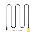 Pikkukuva 5 / 5: Auton 3,5 mm Aux Input -sovittimen johto Alfa Romeo 159 Fiat Grande Punto