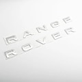 Pikkukuva 1 / 5: 3d Abs Logo Range Rover Kirjaimet Embleemi Tarra Auton Etu Maski Merkki Range Rover Sport Evoque L322 L320 L406 P38 Tarvikkeet Matt Silver RR