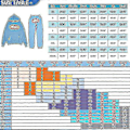 Miniatyrbilde 4 av 4: Corteiz Herre Y2k Joggedress, 2-delt Lett Høst Treningsdress_x67 Grey XL