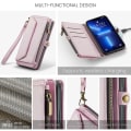 Miniatyrbilde 4 av 5: For Samsung Galaxy S24 Ultra Case Lommebok, Magnetisk lukking 360 Full Støtsikker Beskyttelse Drop Absorption Heavy Duty Lærveske black