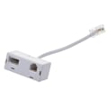 Miniatyrbilde 2 av 3: Rj45 Plugg Til Rj11 Bt Socket Splitter Telefonadapter