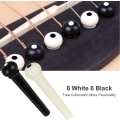 Miniatyrbild 2 av 5: Guitar Bridge Pins, Guitar Peg, Akustisk Gitarr Peg, Folk Gitarr Peg, för strängbytestillbehör, 12 st