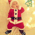 Pikkukuva 4 / 4: Toddler Baby Joulu Joulupukki Cosplay-asu Pitkähihainen Top Housut Hattu Kengät Set Joulujuhla Fancy Mekko Asu 0 6 Months