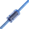 Pikkukuva 5 / 5: Nopea läpinäkyvä sininen USB 2.0 -tulostinkaapeli tyyppi A uros tyyppi B uros Duaf-f 2.6m