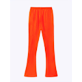 Miniatyrbild 3 av 3: Herr sport casual fyra säsonger långa utsvängda byxor slim fit dragsko elastisk midja enfärgade byxor Orange XL