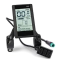 Miniatyrbillede 1 af 5: Protocol 2 Elektrisk Cykel Display 24v 36v 48v Lcd S830 Display Med Usb Vandtæt Tilslutning black