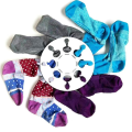Miniatyrbilde 4 av 5: 2stk Laken Anti-floke Gadget Vaskemaskin Tørketrommel Teppe Dynetrekk Sokker BH Feste Klesvask Tangles Wad Reduction Device Tool-yuyu S