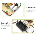 Miniatyrbilde 3 av 5: Stem Kits, Learn Morse Code, Build A Telegraph Machine, Electric Circuit Experiment, Electricity Ki