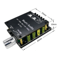 Pikkukuva 3 / 5: 3x -1002l Mini Bluetooth 5.0 Dc 5-24v langaton ääni digitaalinen power stereokortti 100wx2 black