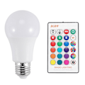 Miniatyrbild 2 av 5: E27 Smart kontrolllampa Led Rgb-ljus Dimbar 7w Rgbw LED-lampa Färgglad växlande lampa Led Lampada R White
