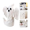 Miniatyrbillede 5 af 5: Halloween Spøgelse Græskar Figurer Rustik Harpiks Spøgelse Halloween Statue Græskar Figurer Nyhed Hal