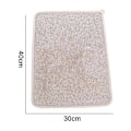 Miniatyrbilde 2 av 5: yyhh Oppvaskmatte i mikrofiber, superabsorberende, mikrofiber oppvaskmatte beige