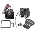 Miniatyrbillede 1 af 5: Fishman Eq Tuner Piezo Mic Presys Blend Akustisk Guitar Pickup Preamp