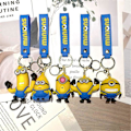 Pikkukuva 1 / 5: Söpö Despicable Me Minions 3D avaimenperä avaimenperä Cartoon Anime Auto Riippuva Laukku Riipus Lapset Lahja A