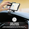 Miniatyrbilde 4 av 5: 2 x Universal Bilholder for Mobiltelefon, Klips-på Stativ for Dashbordet