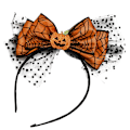 Miniatyrbilde 8 av 8: Hodebånd med Halloween-gresskar, svart edderkoppnett, oransje hodeplagg, søt gresskarbue, høst-hodeband for kvinner og jenter, Thanksgiving- og Halloween-fest
