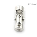 Pikkukuva 1 / 5: Rc-veneen metallikardaaninivelen kardaaniliittimet universal 4x3mm
