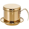 Miniatyrbilde 1 av 4: Vietnamesisk Kaffe Filterpresse Drypper Rustfritt Stål Bærbar Kaffemaker