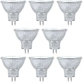 Miniatyrbillede 1 af 5: -mr11 Halogenlampe 12v 20w, Gu4 Pærer Varm hvid 2800k Bi-pin Reflector Base Lamper, Spotlight 2 Pin Gu4 Forsænket Sporbelysning Med Front G