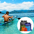 Miniatyrbillede 5 af 5: Vandtæt taske 6 stk. Tør taske Vandtæt tør taske Dykker taske Drivtøjspose Til rejse Rafting Drifting Svømning Snorkling Camping Cykling Fiskeri