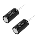 Pikkukuva 3 / 5: 20 kpl 2200uf 50v 105c polarisoidut elektrolyyttikondensaattorit 16x31mm