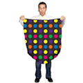 Pikkukuva 1 / 5: Big Momma Alushousut Äiti Jättiläinen Punaiset Pikkuhousut Hauska Vitsailu Kepponen Uusi Tw Colorful dots