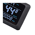 Pikkukuva 5 / 5: 24v-60v LCD-näyttö P3c värinäyttömittari Sähköinen polkupyörämittari sopii sähköskootteriin (5- As Shown