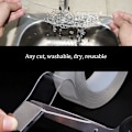 Miniatyrbillede 4 af 7: Dobbeltsidet Nanotape Transparent 3M Længde transparent