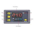 Miniatyrbild 5 av 5: Digitalt tidsfördröjningsrelä LED-display Timerkontrollbrytare Justerbar tidrelä för tidsfördröjning Grey