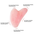 Miniatyrbillede 3 af 5: Rose Quartz - Pink Face Board til ansigtsmassage