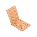 Miniatyrbillede 1 af 4: Klassisk sammenklappeligt træ Mancala brætspil strategispil nem opbevaring