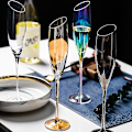 Pikkukuva 3 / 5: Creative Red Wine Champagne Cups Lyijytön lasi läpinäkyvä savunharmaa meripihka värikkäät lasit 185ml 440ml 570ml Amber 185ml