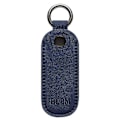 Miniatyrbild 1 av 5: Läder U Disk Fodral Nyckelring Hållare USB Flash Drive Förvaringsväska Pendrive Skyddande Omslag Minnessticka Fodral Navy Blue