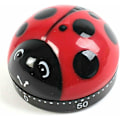 Miniatyrbillede 3 af 3: En mariehøneformet timer