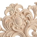 Pikkukuva 5 / 5: 2kpl Askartelu Puukaappi Huonekalut Kaiverrus Kulma Puu Ornamentti Puukoristeet Käsintehty wood color