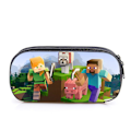 Miniatyrbild 1 av 4: Minecraft-tema pennfodral för barn, pojkar och flickor, pennfodral, studentmaterial, förvaringsorganisatör, påse, presenter C