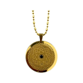 Pikkukuva 1 / 5: Energy Pendant kaulakoru Quantum Science Pattern kaulakoru syntymäpäivälahja miehille Yellow Gold