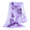 Miniatyrbilde 1 av 2: Mote Kvinner Chiffon Soft Wrap Skjerf Dame Sjal Skjerf Skjerf Pp Purple