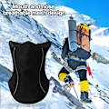 Miniatyrbild 4 av 5: Halsvärmare för utomhusridning, höst/vinter, med fleecefoder, andningshål, halv ansiktsmask, trendiga accessoarer Black