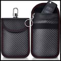 2-pack Anti-RFID Bilnyckelskydd Signalblockerande Faraday-påse Ba